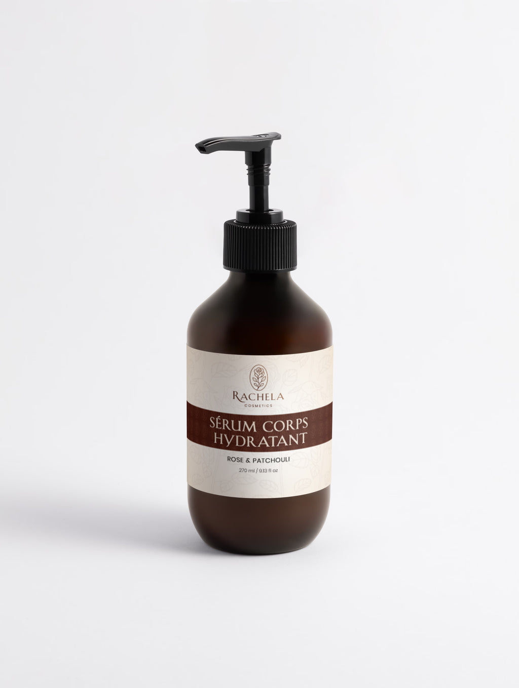 Flacon de Sérum Corps Hydratant, Rachela Cosmetics