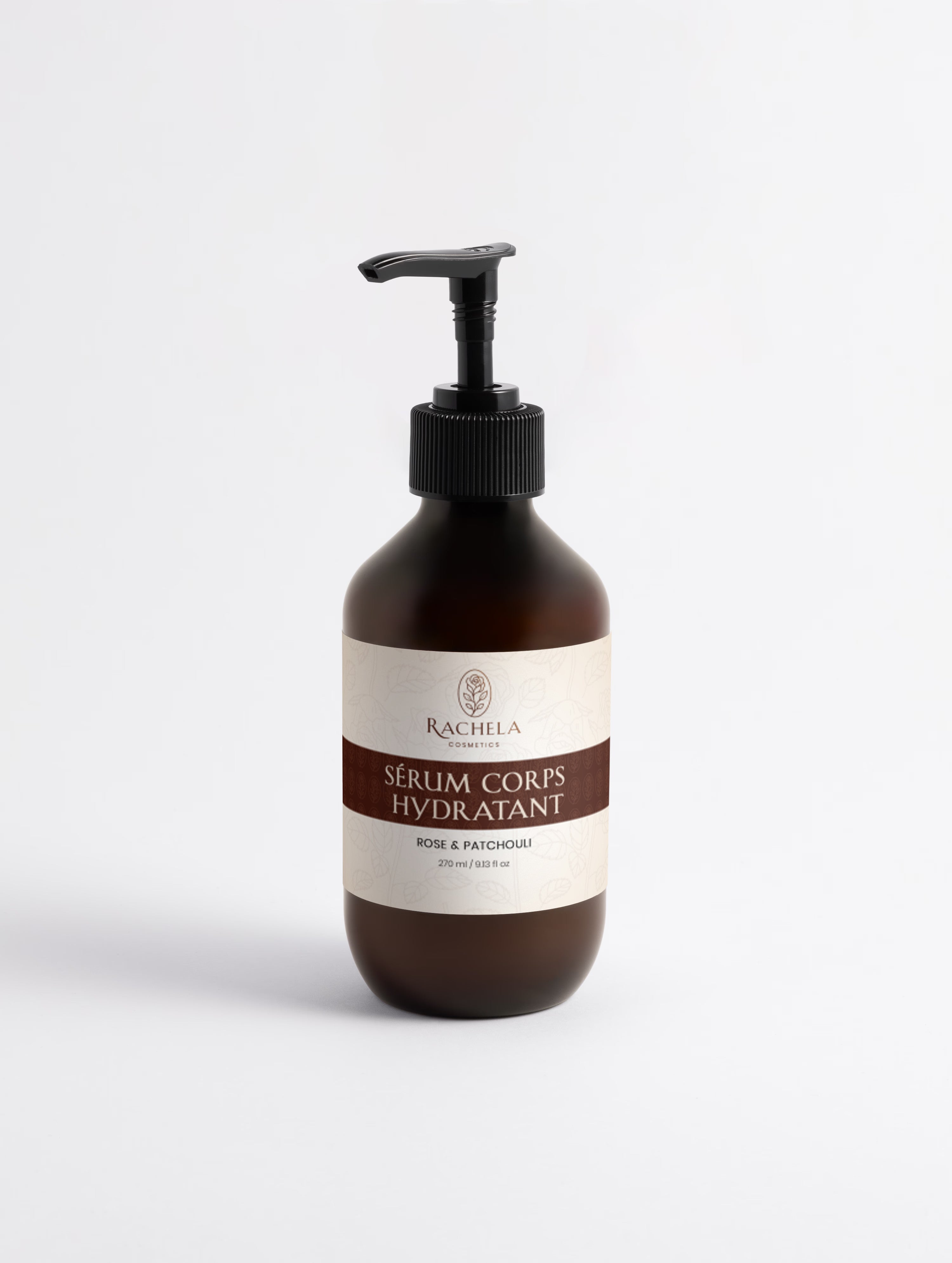 Flacon de Sérum Corps Hydratant, Rachela Cosmetics