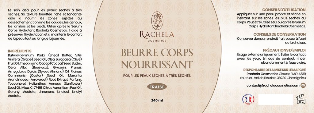 Beurre Corps Nourrissant