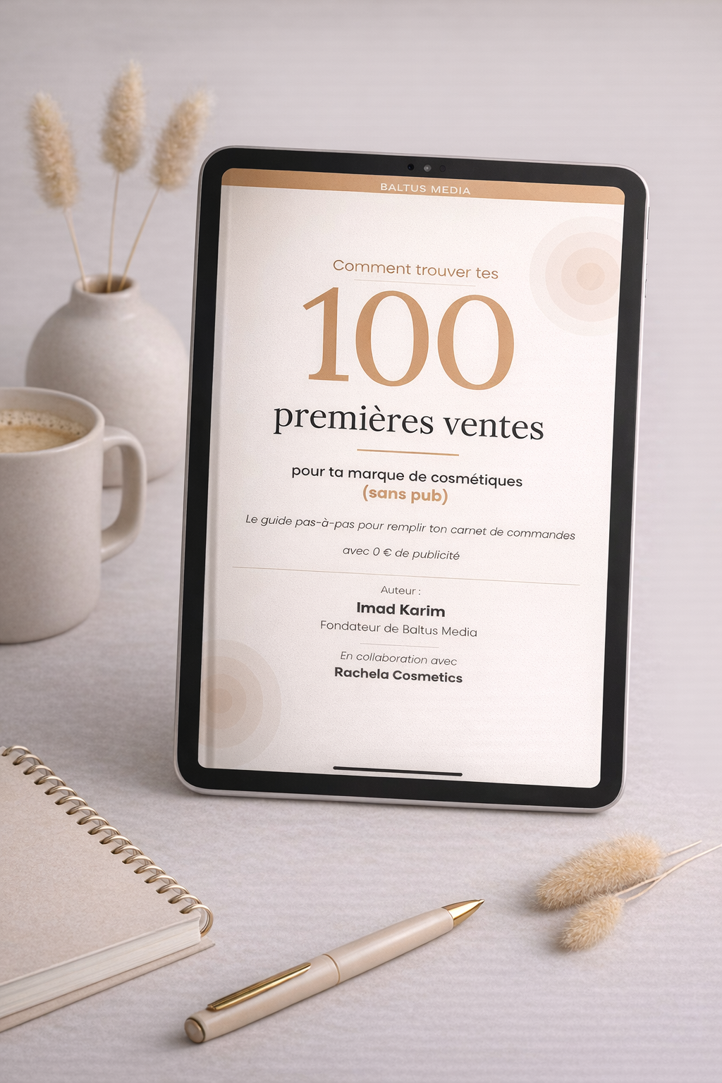 Comment trouver tes 100 premières ventes pour ta marque de cosmétiques (sans pub)