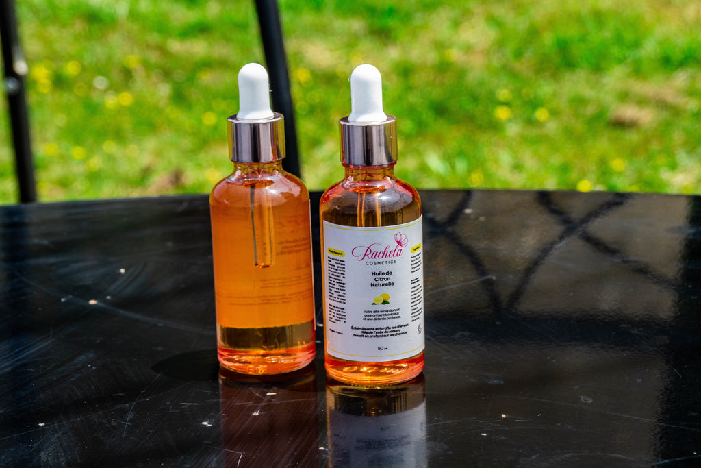 Huile de Citron – 50 ml – Purifiante & Éclaircissante