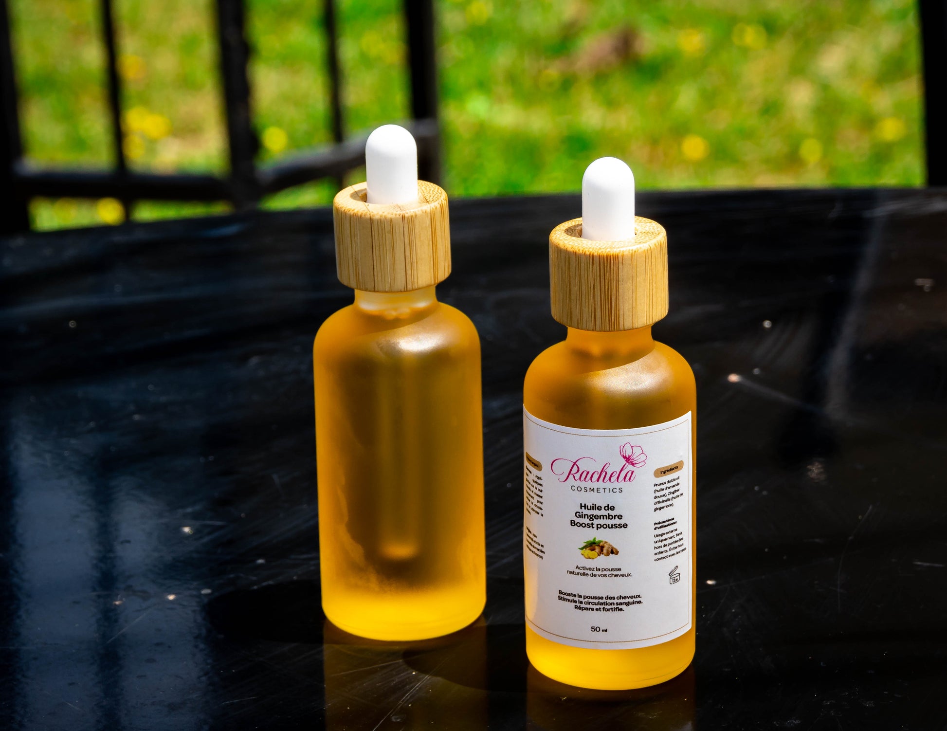 Huile de Gingembre – 50 ml – Stimule la pousse & revitalise
