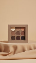 Palette ombres à paupières argile taupe