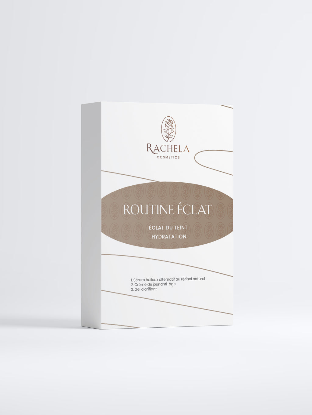 Coffret Routine Éclat, 3 soins visage pour un teint uniforme, Rachela Cosmetics